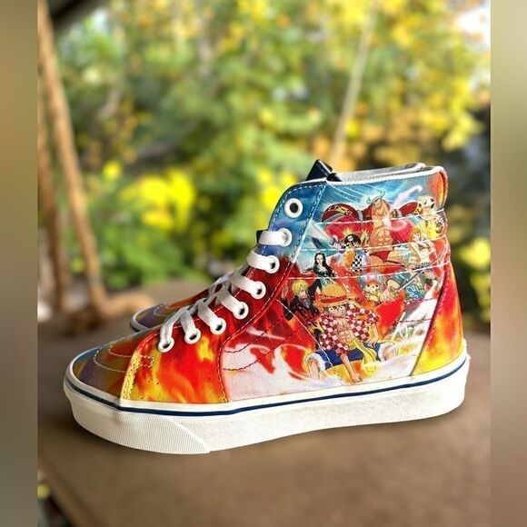 Vans One Piece x SK8-HI 'Punk Hazard' VN0007NS448 Size 5.5 Men 7 Women - Picture 16 of 16